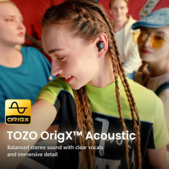 TOZO A1 Wireless Earbuds Bluetooth 5.3 | IPX5 Waterproof, 32 EQ Presets