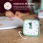 TIME TIMER Home MOD 60 Min - Minuteur Visuel Silencieux pour Enfants, Bureau, École (Vert Foncé) TIME TIMER Home MOD 60 Min - Minuteur Visuel Silencieux pour Enfants, Bureau, École (Vert Foncé)