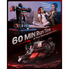 V992 1:14 RC Robot Car – Gesture Sensing, Sound & Light Effects Toy