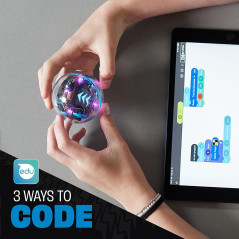 Sphero Bolt+ : Robot éducatif programmable, étanche & Qi