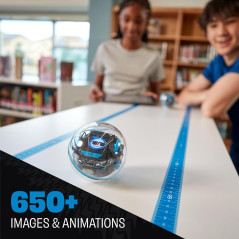 Sphero Bolt+: Coding & AI Robot for Kids – Programmable, Durable & Waterproof