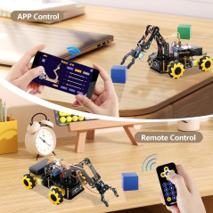 Robotics Kit for Kids 8-12 | ACEBOTT Smart Robot Arm Car STEM Toy
