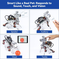 Kit Robot AI SunFounder Raspberry Pi Zero 2 W - Commande Vocale