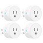 EIGHTREE Prise Intelligente 15A Wi-Fi & Bluetooth, Compatible Alexa & Google, Minuterie & Télécommande, Certifiée FC EIGHTREE Prise Intelligente 15A Wi-Fi & Bluetooth, Compatible Alexa & Google, Minuterie & Télécommande, Certifiée FC