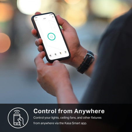 Interrupteur Kasa Smart HS200-2 2-Gang Wi-Fi Alexa Google Home