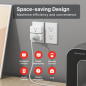 THIRDREALITY Lot de 4 Prises Intelligentes ZigBee 15A, Surveillance Énergie, Répéteur, Certifié ETL THIRDREALITY Lot de 4 Prises Intelligentes ZigBee 15A, Surveillance Énergie, Répéteur, Certifié ETL