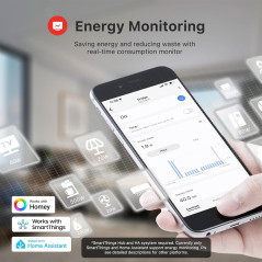 Prise Intelligente ZigBee 4 Pack avec Monitoring Énergie en Temps Réel