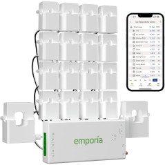 Emporia Vue 3 Home Energy Monitor - Real-Time Smart Power & Solar Meter