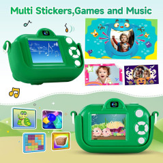 Kids Camera for Boys 3-9 Years | 48MP Dual Lens, 1080P HD Video Gift