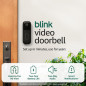 Carillon Vidéo Blink Nouveau Modèle – Vue HD Totale, Batterie 2 Ans, Installation Facile, Module Sync Noir Carillon Vidéo Blink Nouveau Modèle – Vue HD Totale, Batterie 2 Ans, Installation Facile, Module Sync Noir