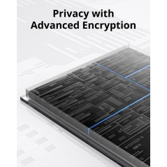 eufy Security HomeBase S380 - Centre de sécurité Edge, stockage local jusqu'à 16TB, Wi-Fi 2.4 GHz, sans abonnement