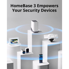 eufy Security HomeBase S380 : Stockage Local 16TB, Sans Abonnement