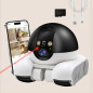 DreamBee 1080P Dual Lens Indoor Security Robot Camera on Wheels with 2-Way Talk, Night Vision & App Control DreamBee 1080P Dual Lens Indoor Security Robot Camera on Wheels with 2-Way Talk, Night Vision & App Control