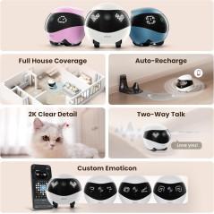 Enabot EBO Air 2 : Caméra Sécurité Intérieure 2K & Mobile