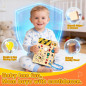 Busy Board for Toddlers - Montessori Educational Sensory Toy for 1-3 Year Olds | Travel-Friendly Autism Support Busy Board for Toddlers - Montessori Educational Sensory Toy for 1-3 Year Olds | Travel-Friendly Autism Support