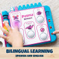 Chuckle & Roar Pop It! Livre interactif bilingue Anglais-Espagnol – Apprentissage couleurs pour tout-petits 1-4+ Chuckle & Roar Pop It! Livre interactif bilingue Anglais-Espagnol – Apprentissage couleurs pour tout-petits 1-4+