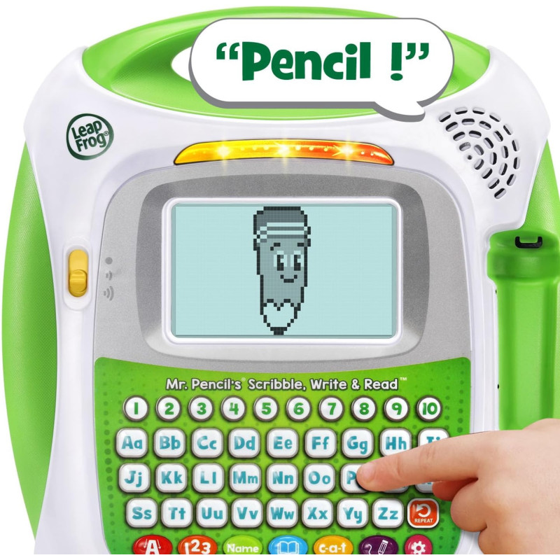 LeapFrog Mr Pencil Scribble Write and Read Vert - Jeu Éducatif
