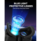 Casque VR TECKNET avec Contrôleur Bluetooth, Lentilles HD Anti-Lumière Bleue, Compatible iPhone/Samsung Casque VR TECKNET avec Contrôleur Bluetooth, Lentilles HD Anti-Lumière Bleue, Compatible iPhone/Samsung