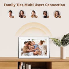 Cadre photo numérique Dragon Touch 10.1 HD IPS WIFI, tactile