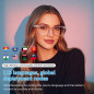 Lunettes Intelligentes Femmes, Traduction AI Bluetooth, Filtrage Lumière Bleue, 165+ Langues, Voyage & Apprentissage Lunettes Intelligentes Femmes, Traduction AI Bluetooth, Filtrage Lumière Bleue, 165+ Langues, Voyage & Apprentissage