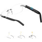 Lunettes Intelligentes Sans Monture avec Bluetooth, Prise Photo à Distance, Protection UV et Commande Vocale Lunettes Intelligentes Sans Monture avec Bluetooth, Prise Photo à Distance, Protection UV et Commande Vocale