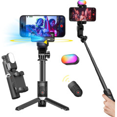 AOCHUAN Stabilisateur Smartphone 4-en-1 avec Suivi Auto