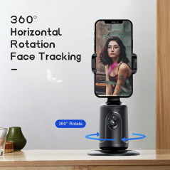 Support Téléphone 360° GREEN HOUSE Auto Face Tracking & Stabilisateur