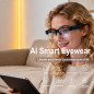 Lunettes AI Intelligentes avec Caméra 8MP, Traduction Temps Réel, Audio Open-Ear, Verres Photochromiques Lunettes AI Intelligentes avec Caméra 8MP, Traduction Temps Réel, Audio Open-Ear, Verres Photochromiques