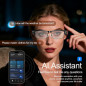Lunettes AI Intelligentes avec Caméra 8MP, Traduction Temps Réel, Audio Open-Ear, Verres Photochromiques Lunettes AI Intelligentes avec Caméra 8MP, Traduction Temps Réel, Audio Open-Ear, Verres Photochromiques