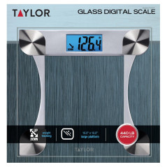 Pèse-personne Digital Taylor 440 lb - Précision Fiable Quotidienne