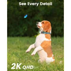 Caméra Solaire AOSU Extérieure Sans Fil 2K Vision Nuit Couleur Suivi Humain 360° Surveillance