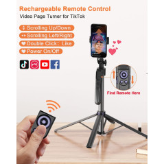 Trépied 71 Auto Face Tracking pour iPhone, Android & GoPro