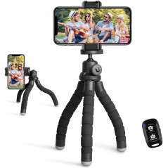 Trépied Ubeesize Portable avec Télécommande Sans Fil