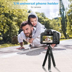 Trépied Ubeesize Portable avec Télécommande Sans Fil