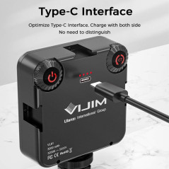 ULANZI VL-81 LED Vidéo Bi-Color 3000mAh 3200K-5600K CRI95