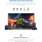 Écran portable ARZOPA 15,6 FHD 1080p Ultra-fin avec support, IPS, USB-C & HDMI pour PC, Mac, Xbox, PS5 Écran portable ARZOPA 15,6 FHD 1080p Ultra-fin avec support, IPS, USB-C & HDMI pour PC, Mac, Xbox, PS5