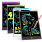 TECJOE Lot de 4 Tablettes LCD 8,5 Colorées pour Dessin, Jeux, Apprentissage Enfants 3-8 ans TECJOE Lot de 4 Tablettes LCD 8,5 Colorées pour Dessin, Jeux, Apprentissage Enfants 3-8 ans