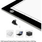 LitEnergy A4 LED Light Pad à USB, Tracing Box Ajustable pour Tatouage, Dessin, Animation, Peinture Diamant LitEnergy A4 LED Light Pad à USB, Tracing Box Ajustable pour Tatouage, Dessin, Animation, Peinture Diamant