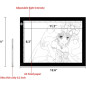 LitEnergy A4 LED Tracing Light Box Adjustable USB Power Artcraft Pad for Tattoo, Drawing, Sketching & More LitEnergy A4 LED Tracing Light Box Adjustable USB Power Artcraft Pad for Tattoo, Drawing, Sketching & More