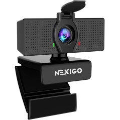 Webcam NexiGo N60 1080P HD avec Micro et Cache Confidentialité