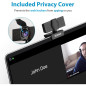 NexiGo N60 Webcam HD 1080P avec Microphone, Couverture Confidentialité, USB, Plug & Play pour Zoom/Skype NexiGo N60 Webcam HD 1080P avec Microphone, Couverture Confidentialité, USB, Plug & Play pour Zoom/Skype