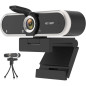Webcam 1080P avec Microphone & Cache Confidentialité USB Plug & Play pour Appels Vidéo & Streaming Webcam 1080P avec Microphone & Cache Confidentialité USB Plug & Play pour Appels Vidéo & Streaming