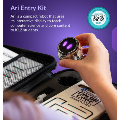 Ozobot Ari Entry Kit: Interactive STEM Robot with AI & Sensors for Learning