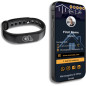 Bracelet NFC Tap - Carte de Visite Digitale sans Abonnement - Compatible iPhone & Android (Noir, Pack 1) Bracelet NFC Tap - Carte de Visite Digitale sans Abonnement - Compatible iPhone & Android (Noir, Pack 1)