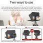 Téléprompteur Portable LENSGO 7,9'' Compatible iOS/Android pour iPad, Smartphone, DSLR - Enseignement, Vlog Téléprompteur Portable LENSGO 7,9'' Compatible iOS/Android pour iPad, Smartphone, DSLR - Enseignement, Vlog
