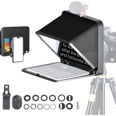 LENSGO Portable Teleprompter for iPad, Smartphone & DSLR – App Compatible