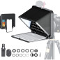 Téléprompteur Portable LENSGO 7,9'' Compatible iOS/Android pour iPad, Smartphone, DSLR - Enseignement, Vlog Téléprompteur Portable LENSGO 7,9'' Compatible iOS/Android pour iPad, Smartphone, DSLR - Enseignement, Vlog