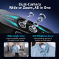 EMEET C60E 4K Dual-Camera Webcam with 11X Hybrid Zoom, PDAF, Remote, RGB Lighting & Dual Mics for Streaming EMEET C60E 4K Dual-Camera Webcam with 11X Hybrid Zoom, PDAF, Remote, RGB Lighting & Dual Mics for Streaming