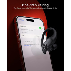 PocBuds Écouteurs Bluetooth Sans Fil IPX7 80h Autonomie