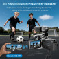 8K 88MP Ultra HD Vlogging Camera 2025 - 18X Zoom, 6-Axis Stabilizer, WiFi, Night Vision, 32GB Card & Mic